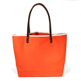 All Day Canvas Bucket Tote Flame Orange