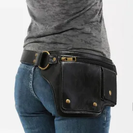 ALR™ Cool Punk Motorcycle Style Waist Bag