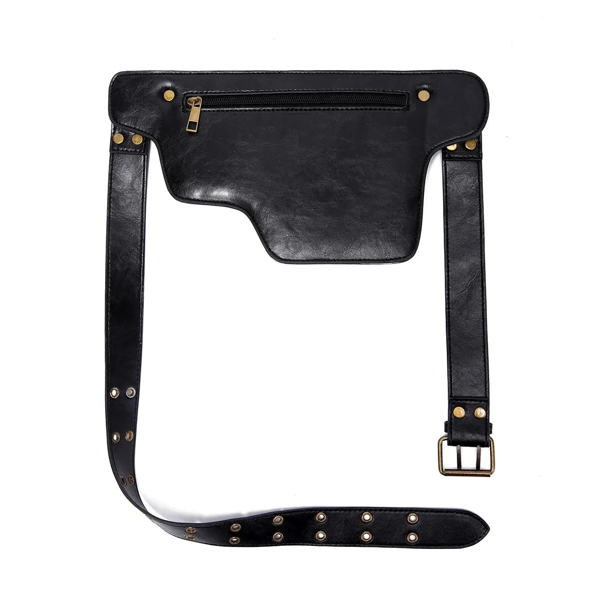 ALR™ Cool Punk Motorcycle Style Waist Bag