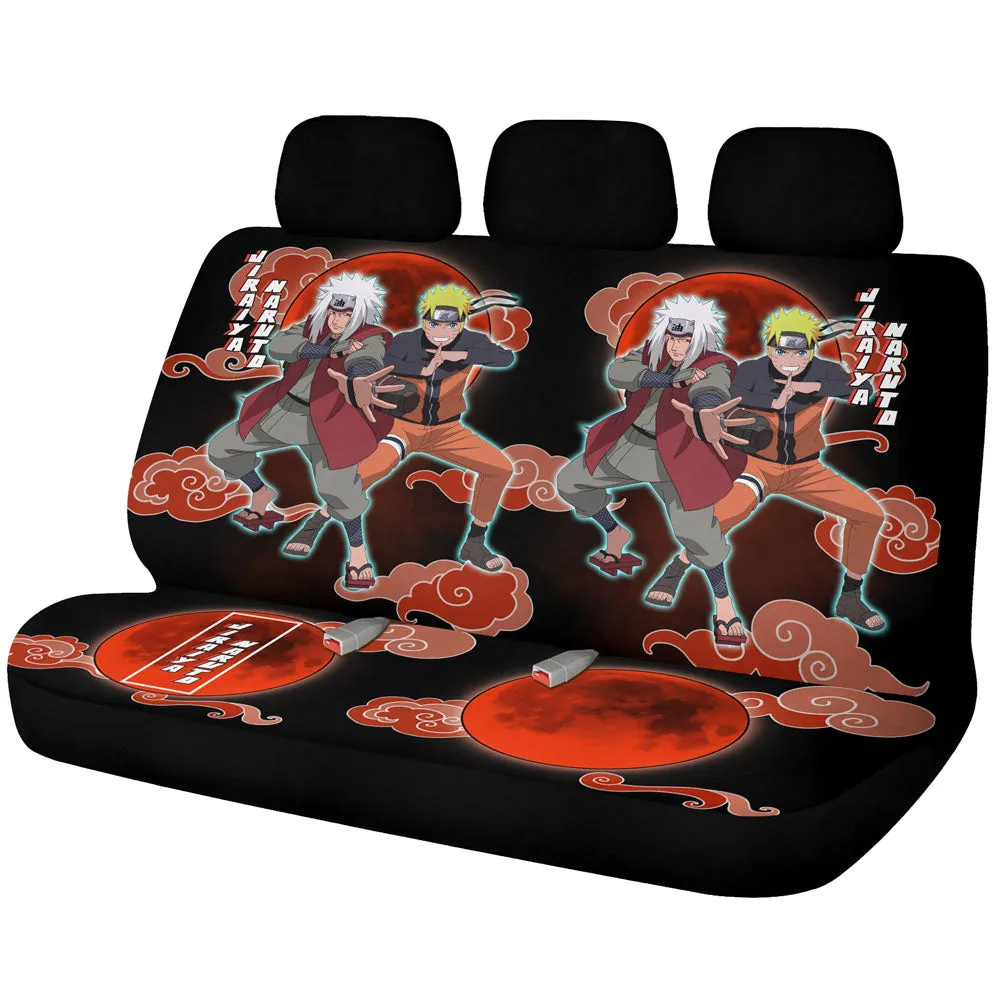 And Jiraiya Car Back Seat Covers Custom Anime Car Accessories