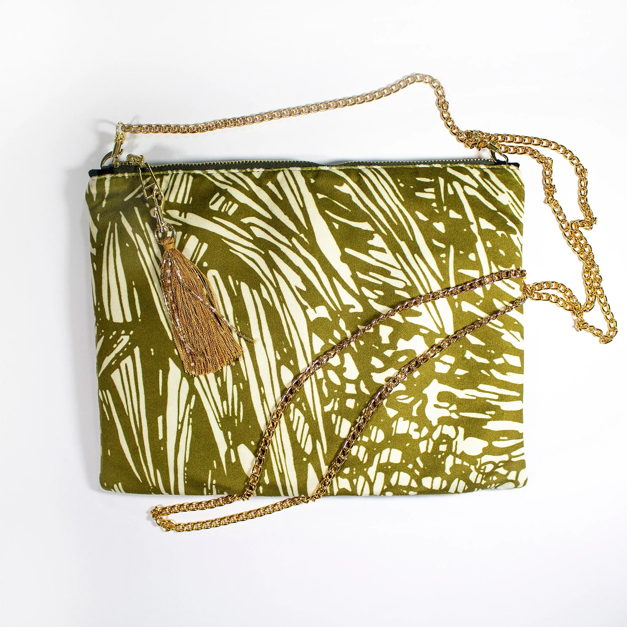 Aureum Jungle Gold Clutch