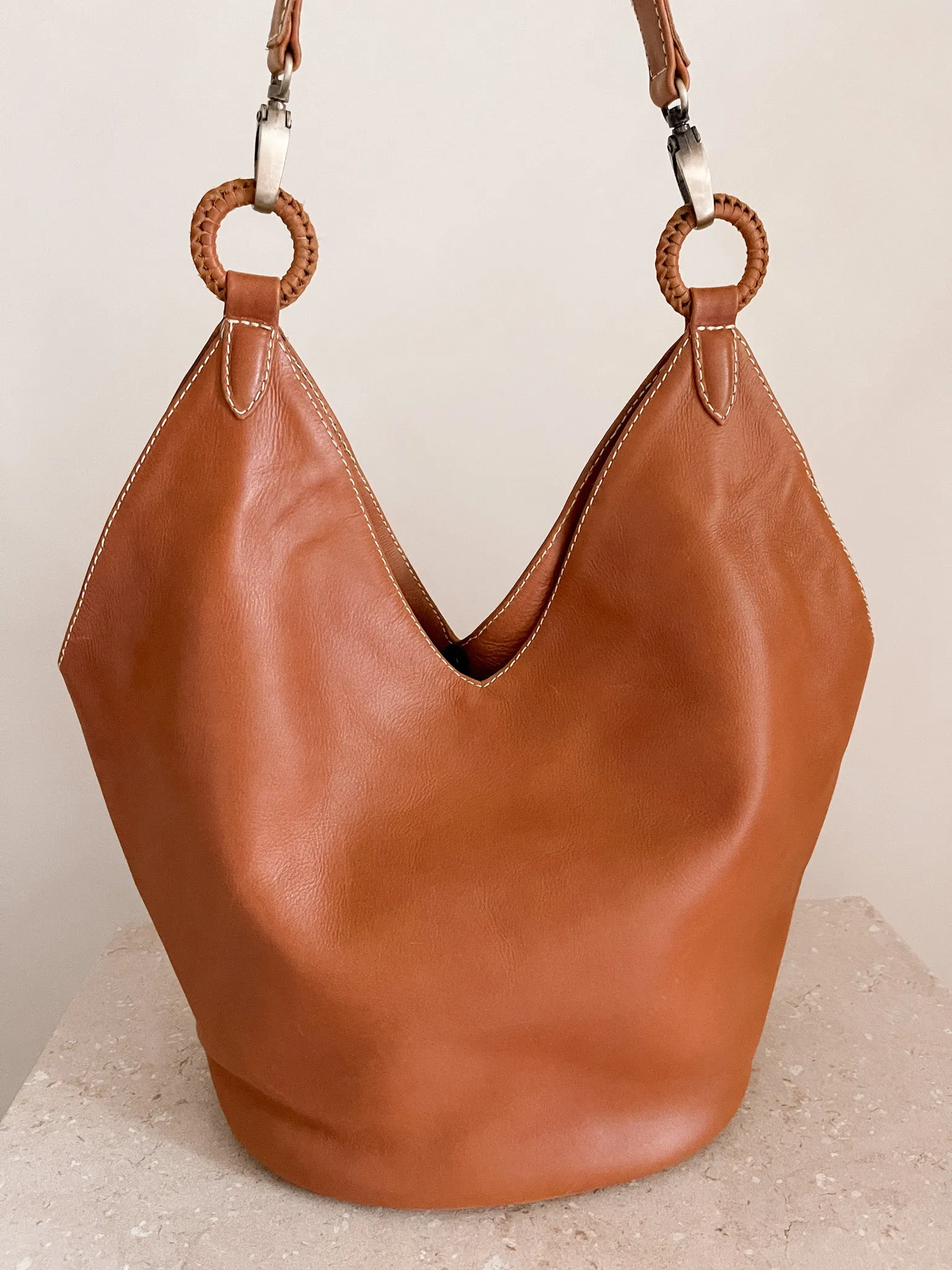 Bahamas Bucket Bag Walnut