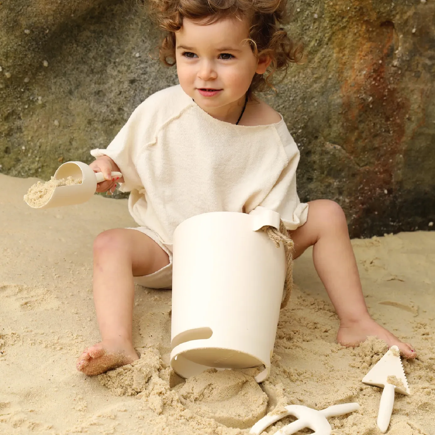 Bamboo Bucket Set