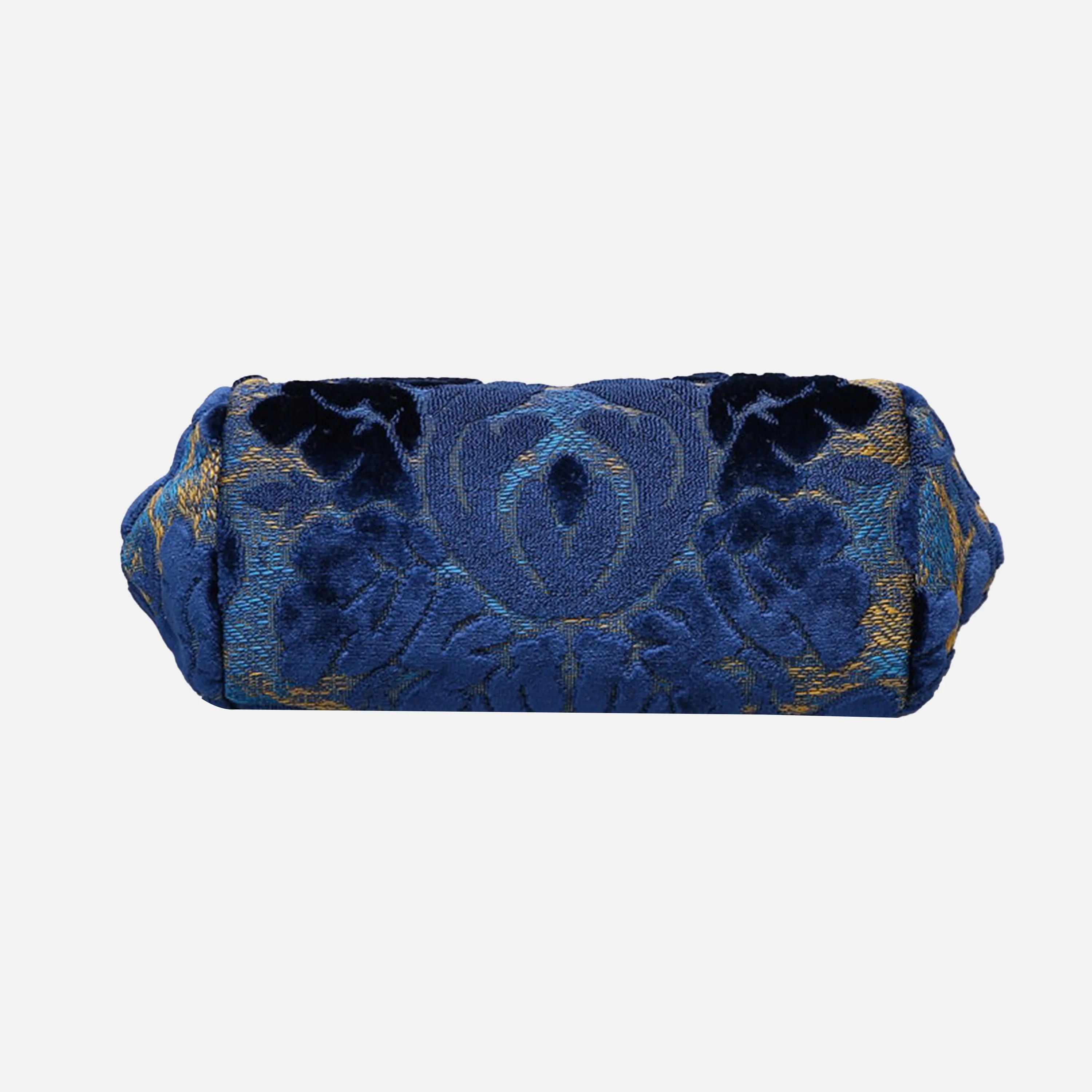 Burnout Velvet Navy Evening Bag Clutch