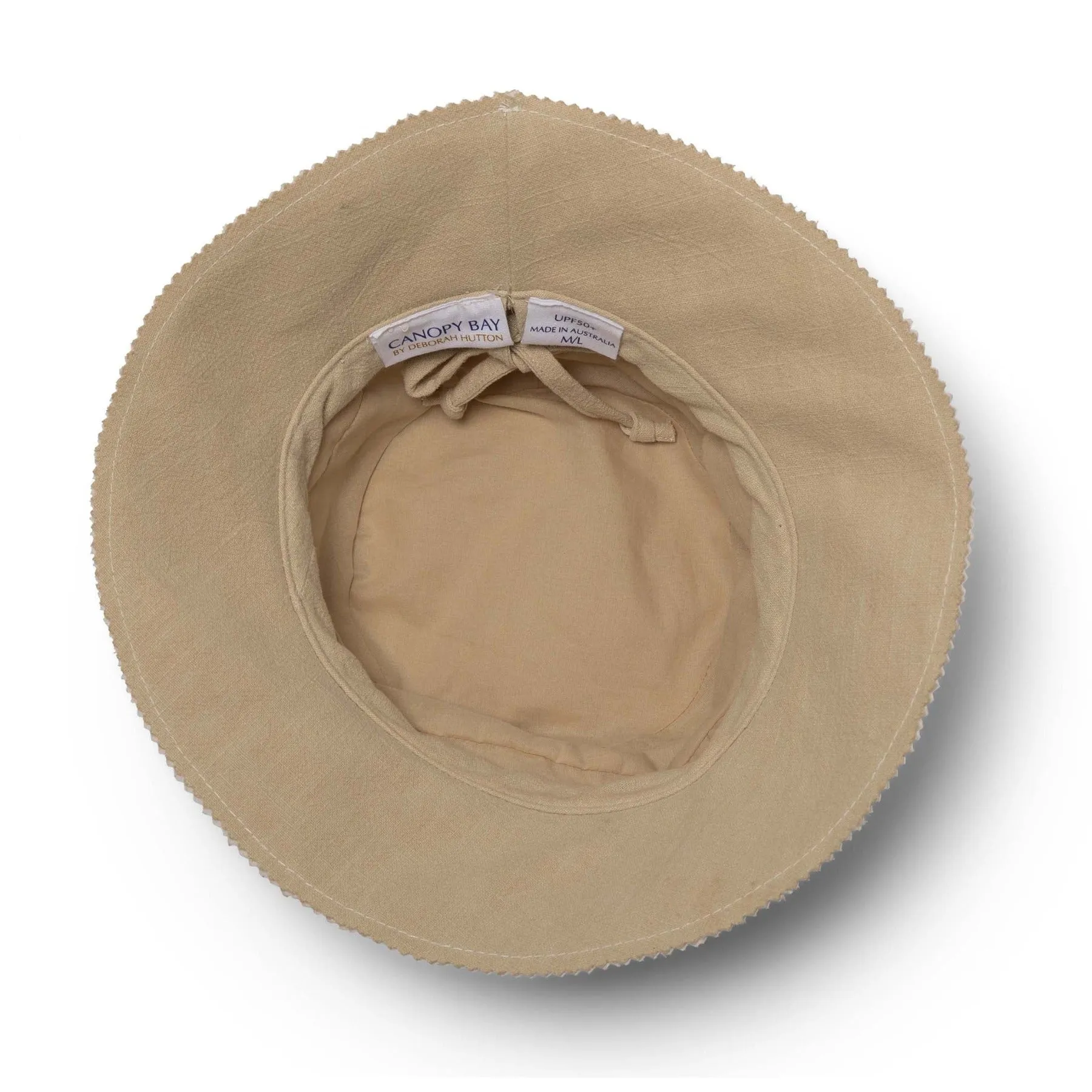 Canopy Bay by Deborah Hutton - Tilba Bucket Hat - Natural