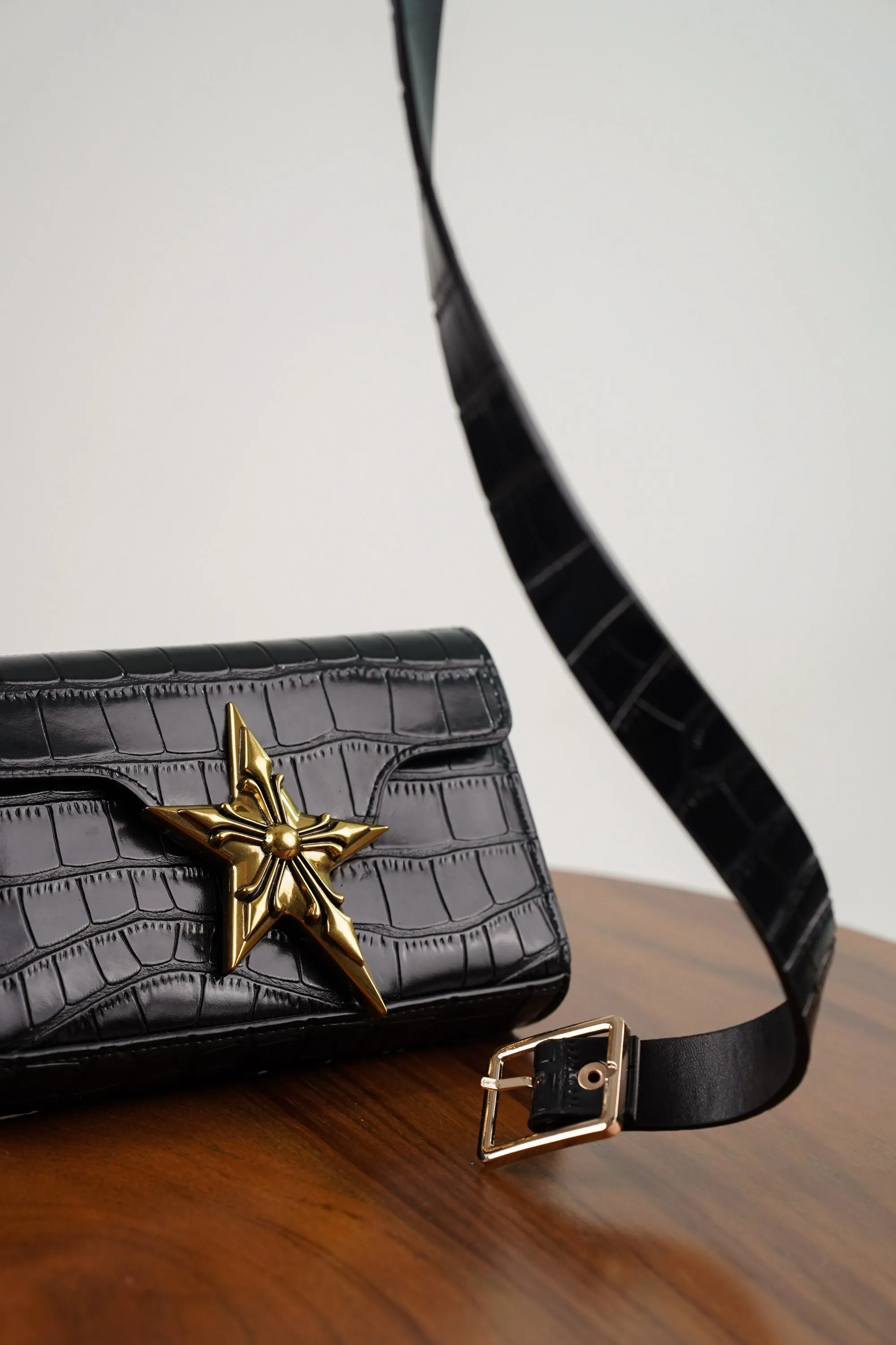 Celestial Textured Belt Bag