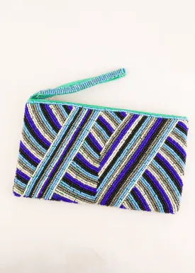 Cleo Beaded Clutch