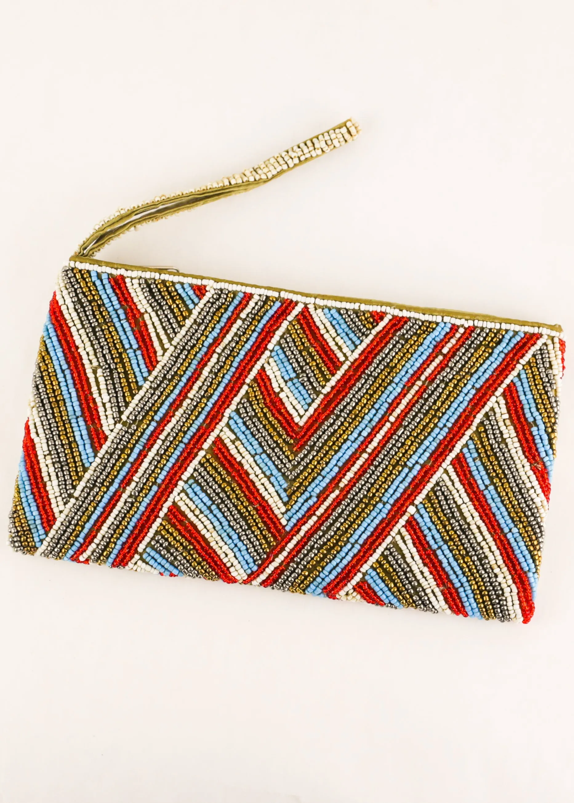 Cleo Beaded Clutch