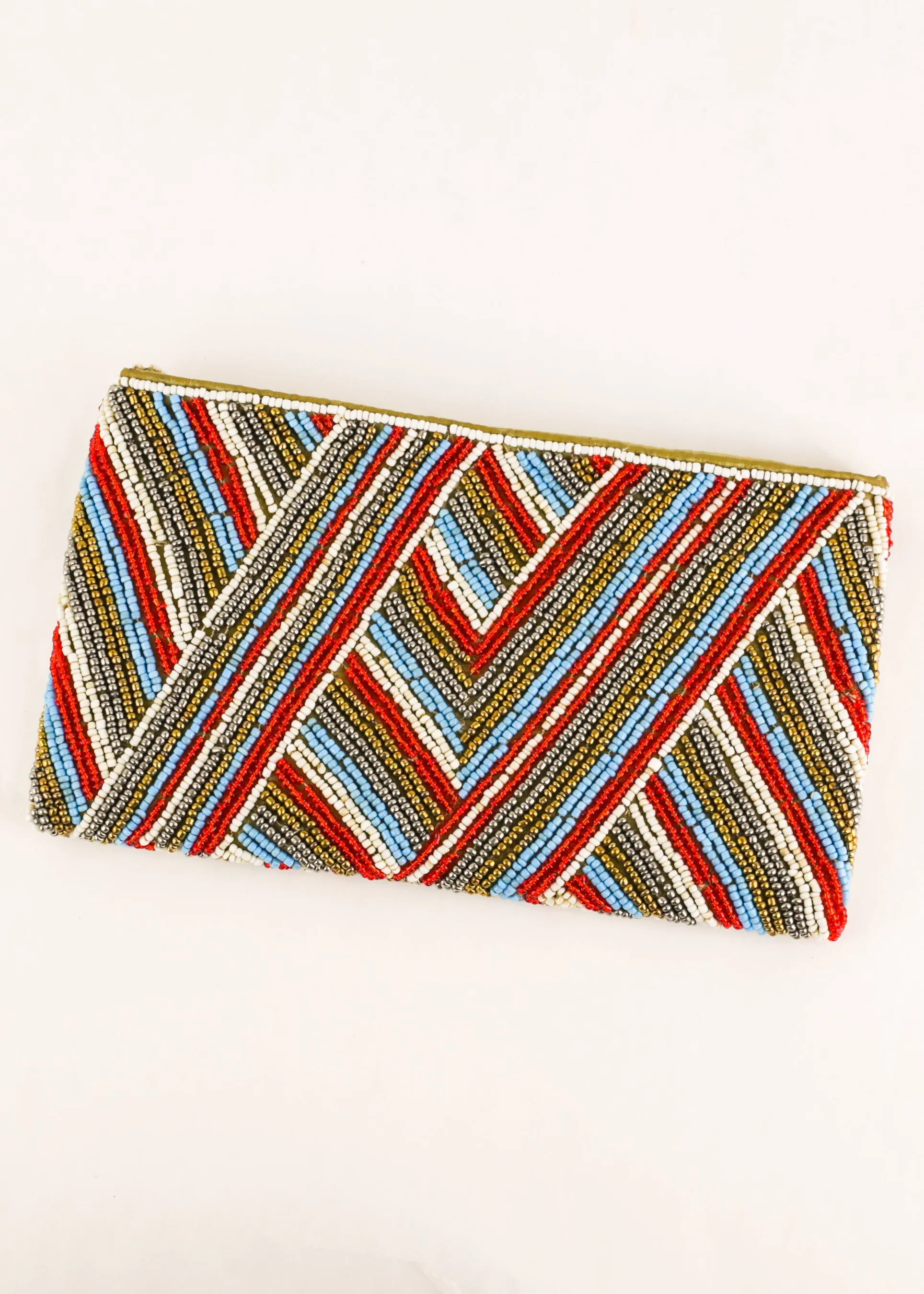 Cleo Beaded Clutch