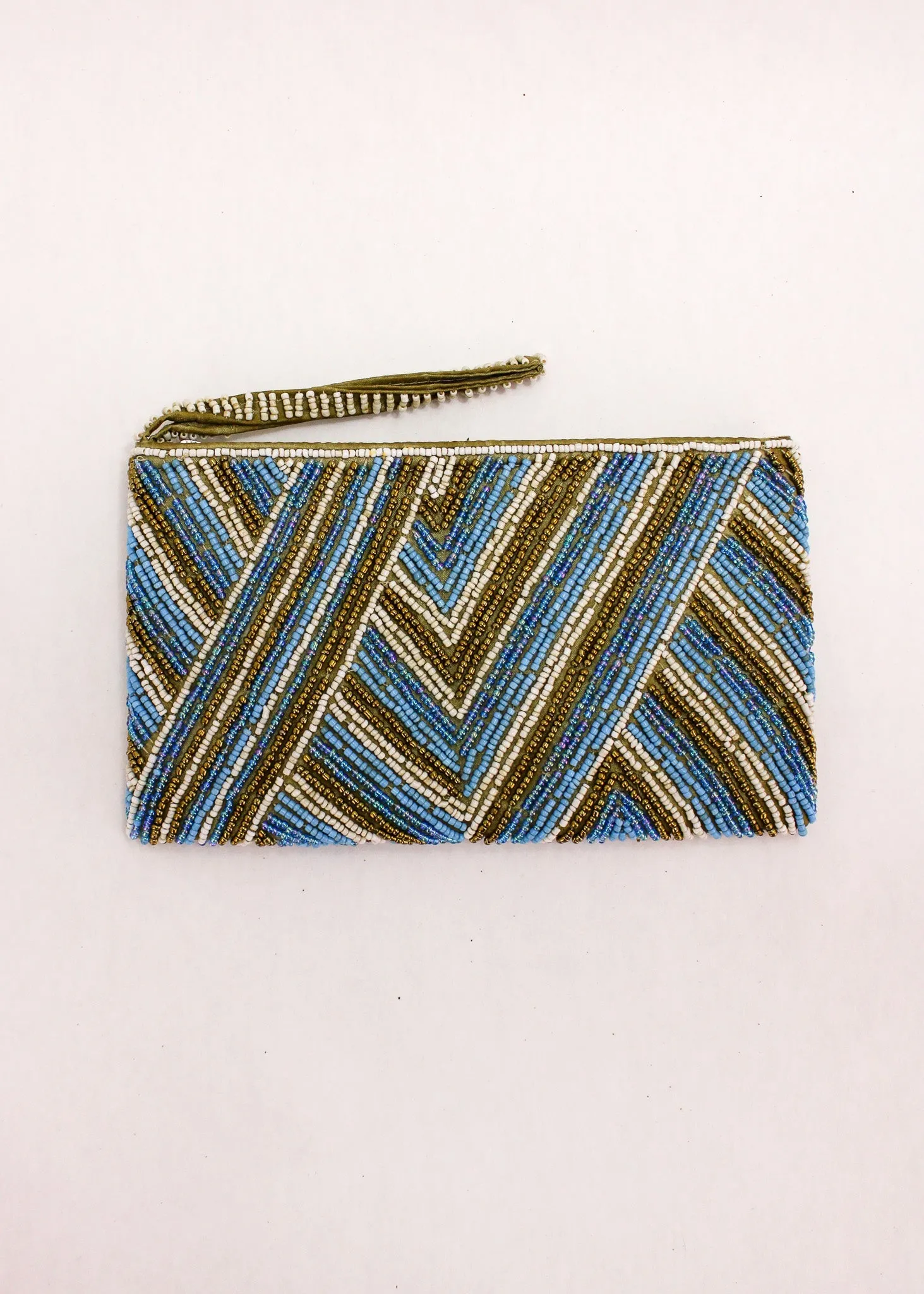 Cleo Beaded Clutch