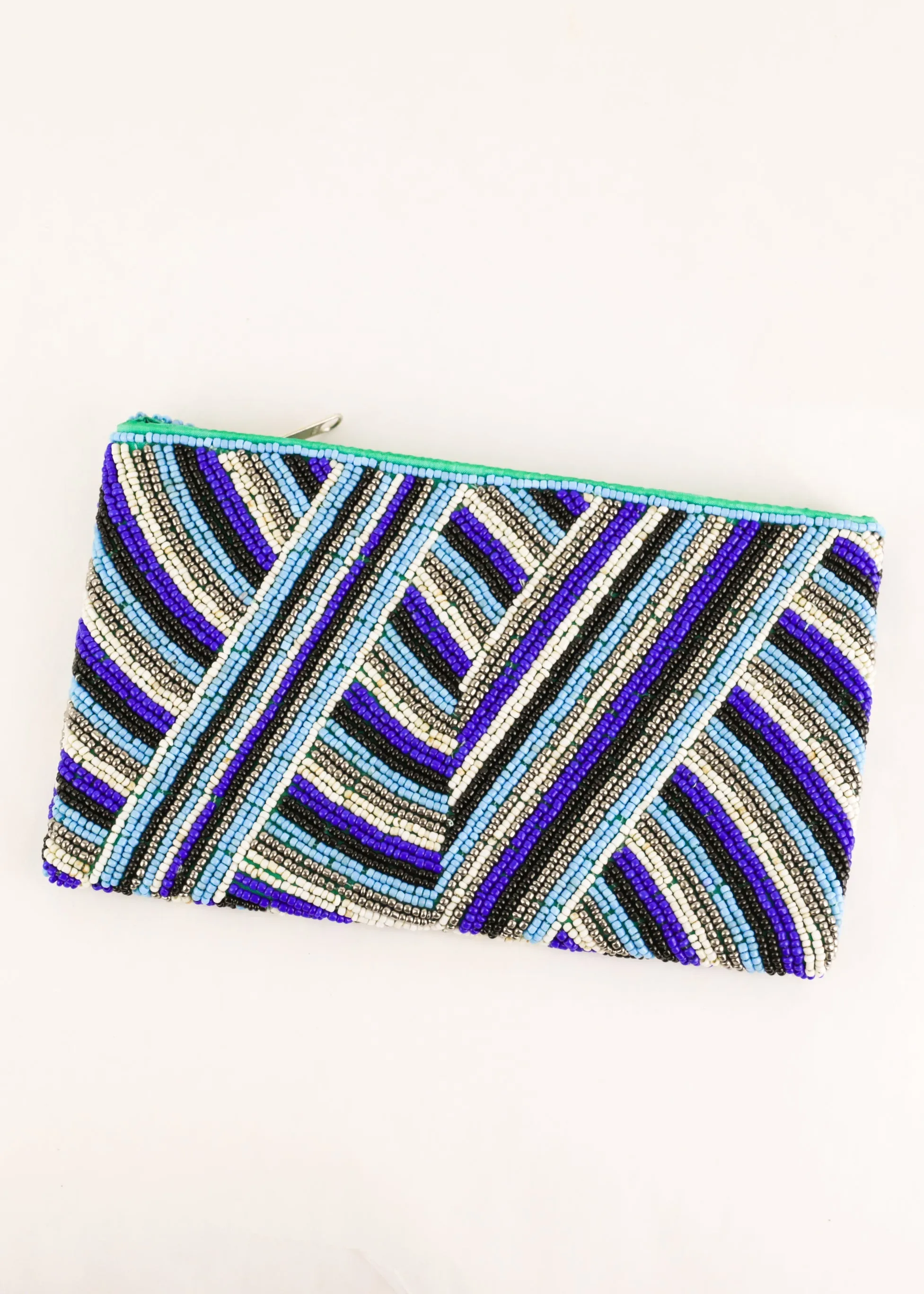 Cleo Beaded Clutch