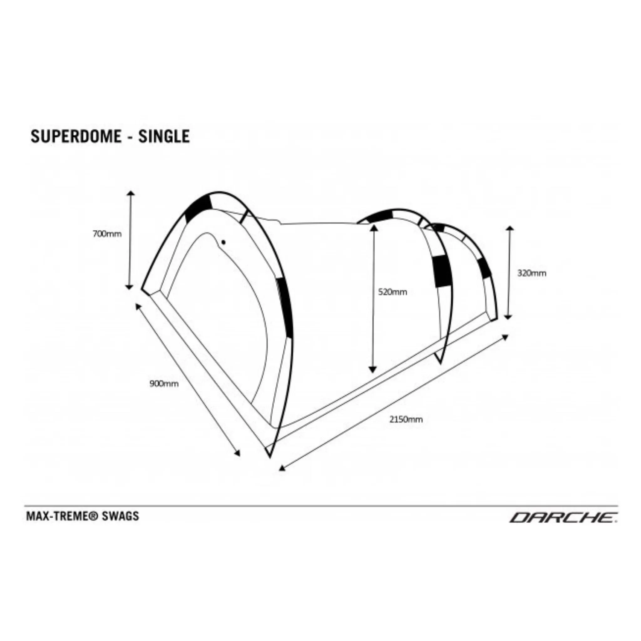 Darche Superdome Single Swag