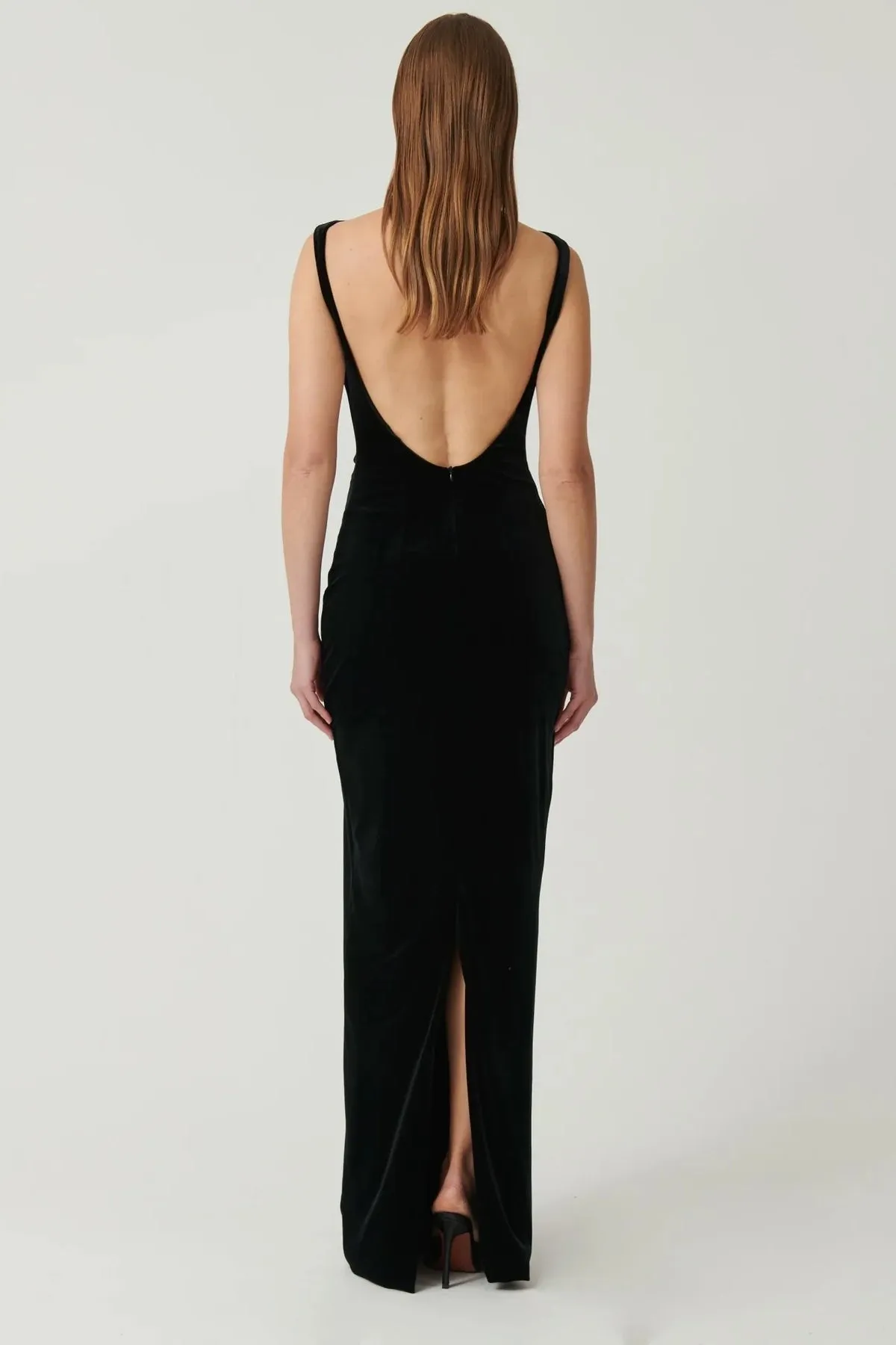 Effie Kats Verona Gown - Black Velvet