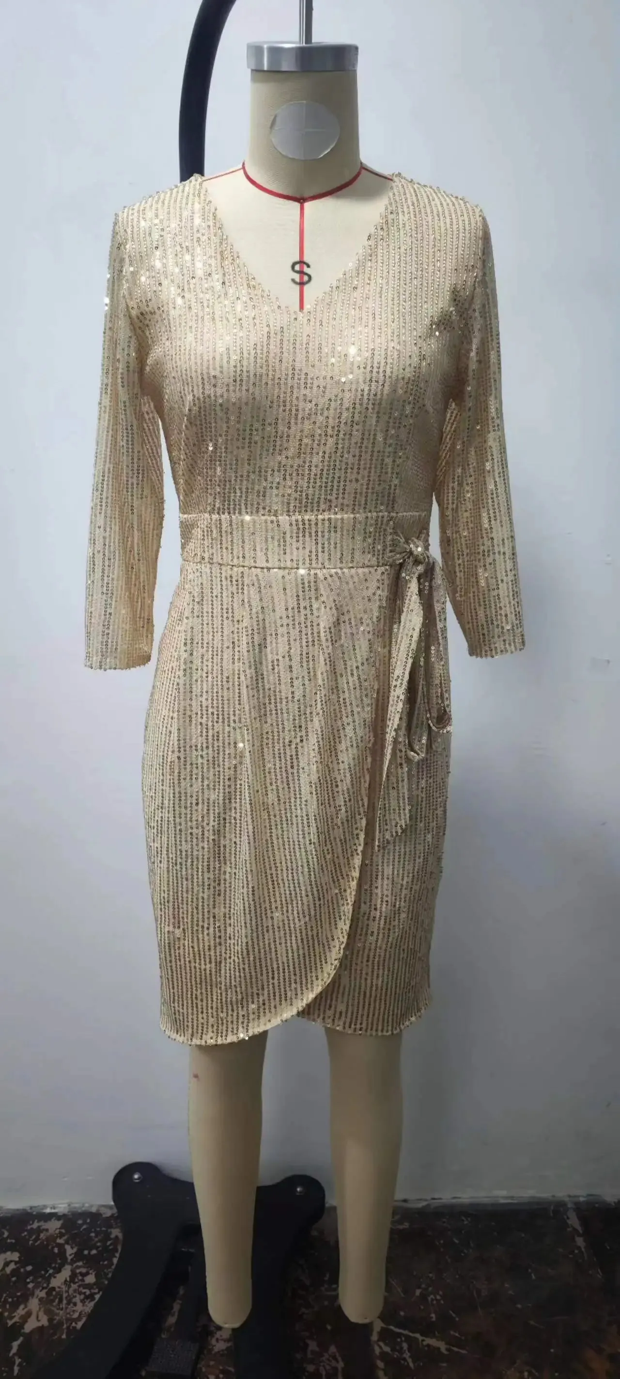 Evening Sparkle Sequin Party Dress