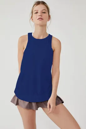 FREE PEOPLE INHALE TANK SAPPHIRE