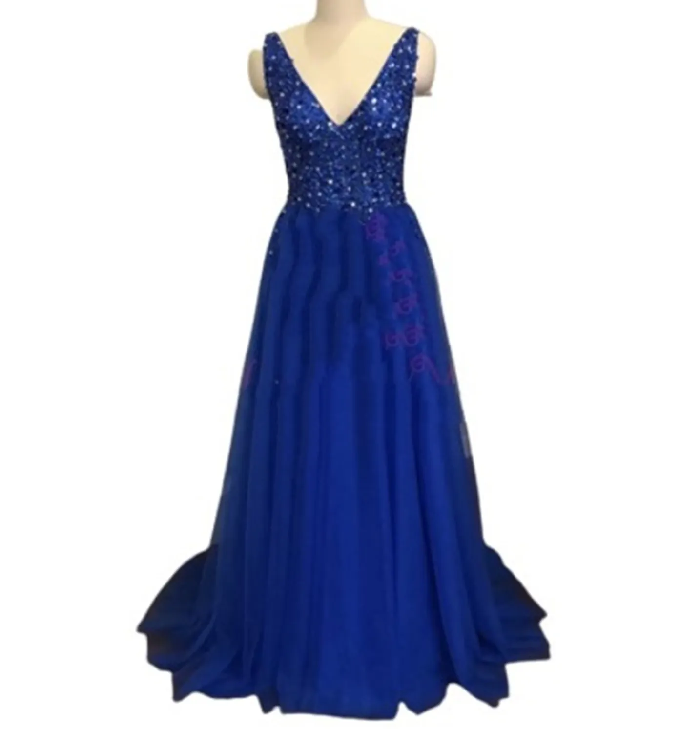 Funki Buys | Dresses | Women's Beaded  Evening Dress | Tulle