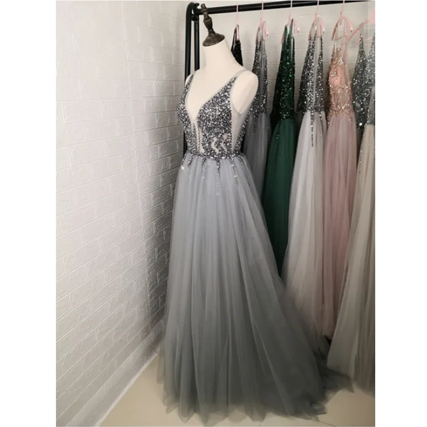 Funki Buys | Dresses | Women's Long Chiffon Tulle Prom Dress