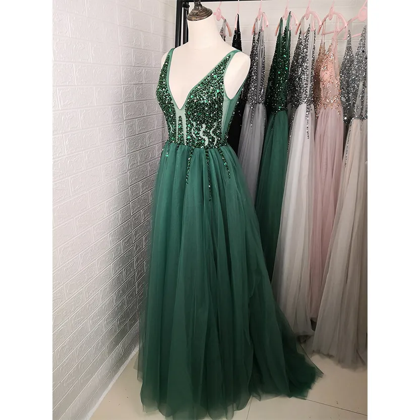 Funki Buys | Dresses | Women's Long Chiffon Tulle Prom Dress