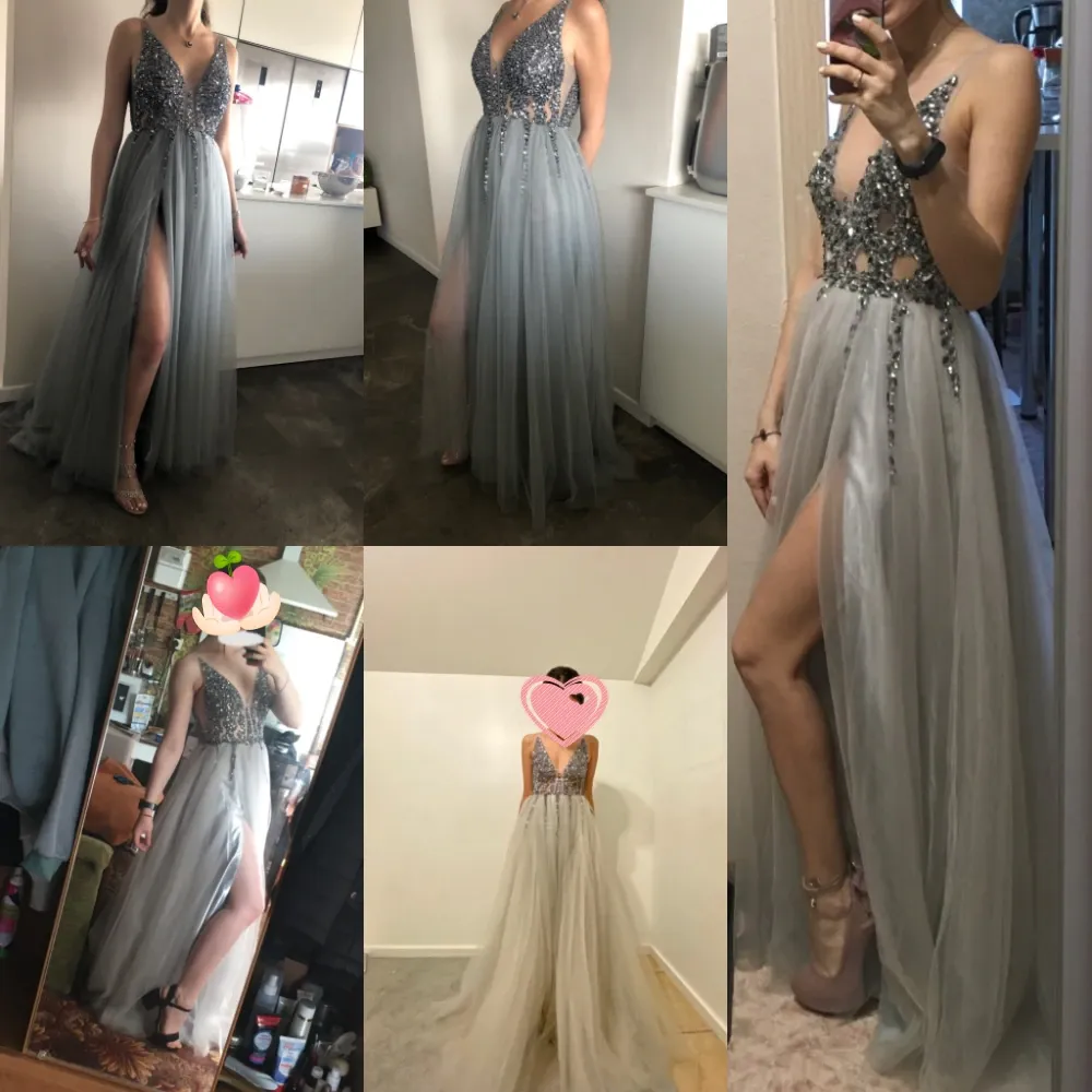 Funki Buys | Dresses | Women's Long Chiffon Tulle Prom Dress