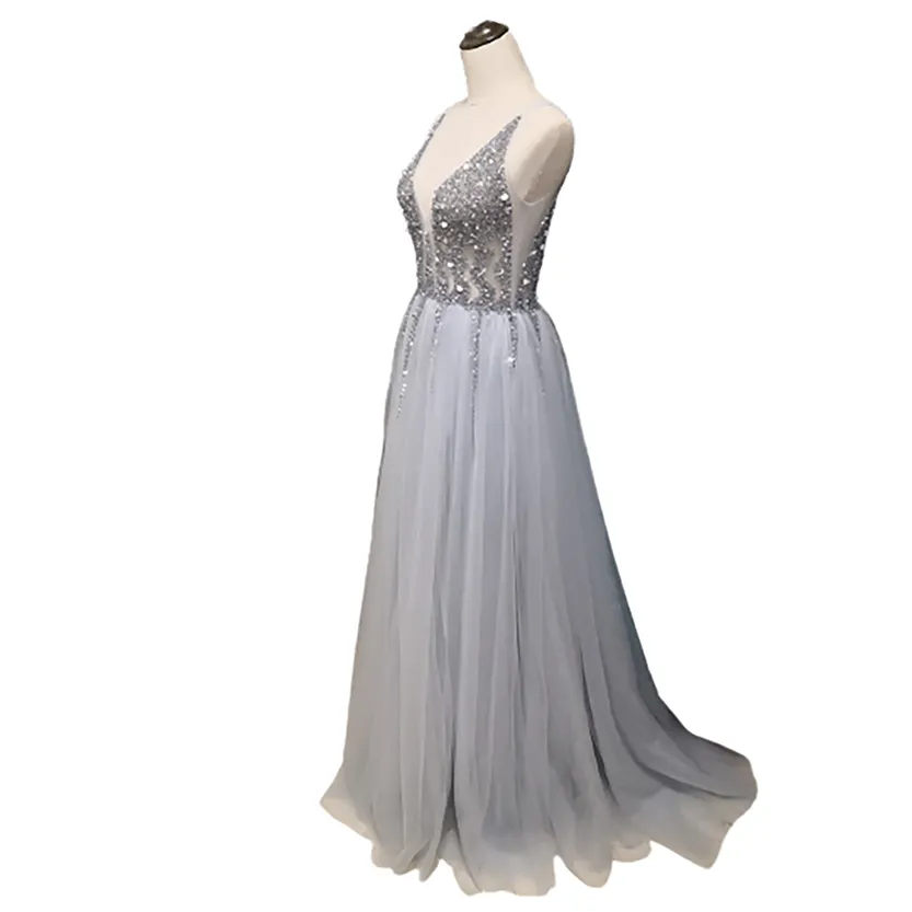 Funki Buys | Dresses | Women's Long Chiffon Tulle Prom Dress