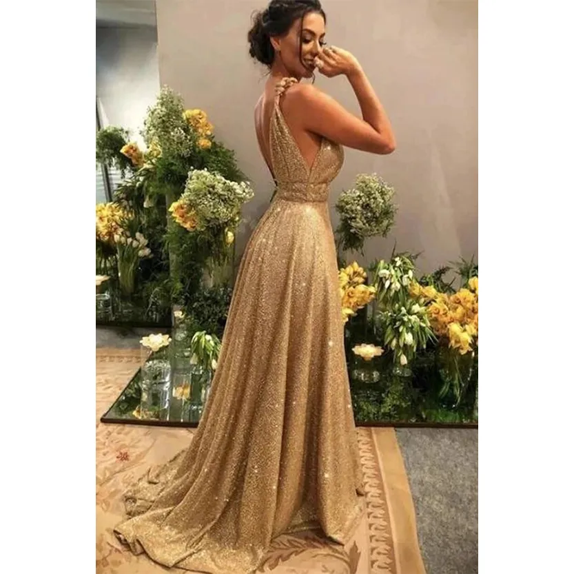 Funki Buys | Dresses | Women's Long Sparkly Prom Ball Dress