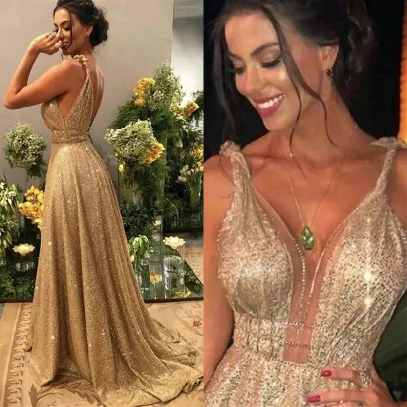 Funki Buys | Dresses | Women's Long Sparkly Prom Ball Dress