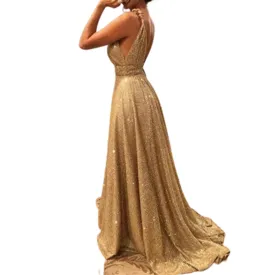 Funki Buys | Dresses | Women's Long Sparkly Prom Ball Dress