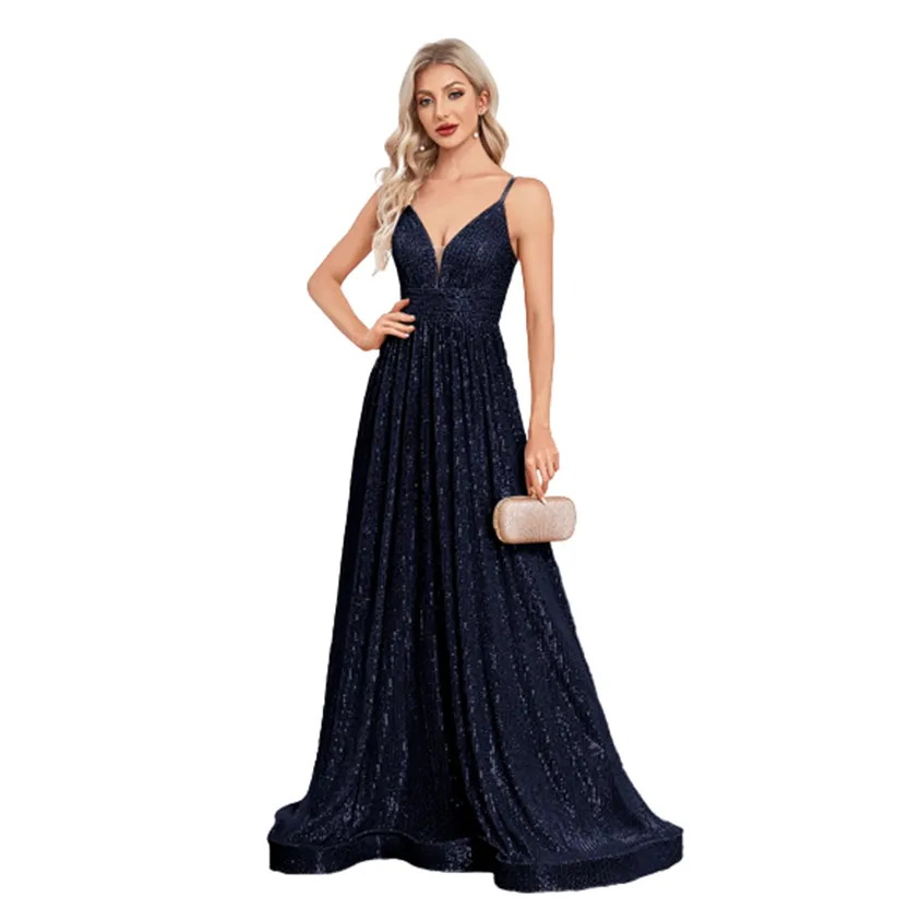 Funki Buys | Dresses | Women's Luxury Strappy Evening Dress