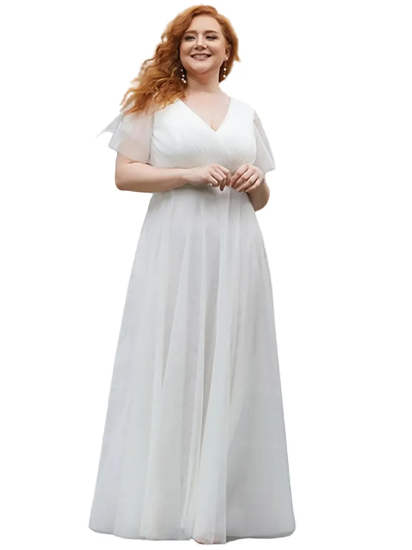 Funki Buys | Dresses | Women's Plus Size Long Evening Dress