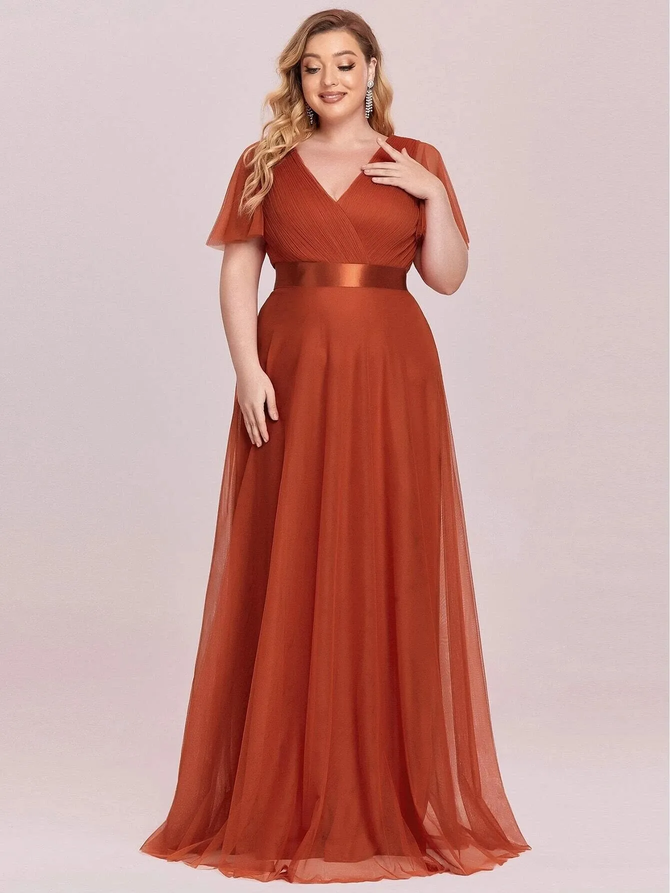 Funki Buys | Dresses | Women's Plus Size Long Evening Dress