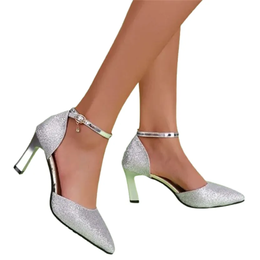 Funki Buys | Shoes | Women's Gold Silver Rose Glitter Shoes