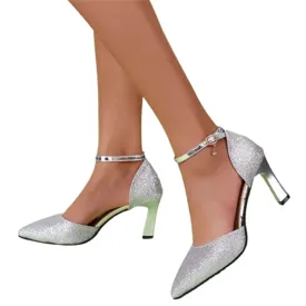 Funki Buys | Shoes | Women's Gold Silver Rose Glitter Shoes