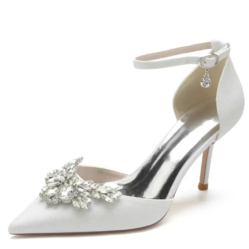 Funki Buys | Shoes | Women's Sequin Glitter Bridal Prom Stiletto