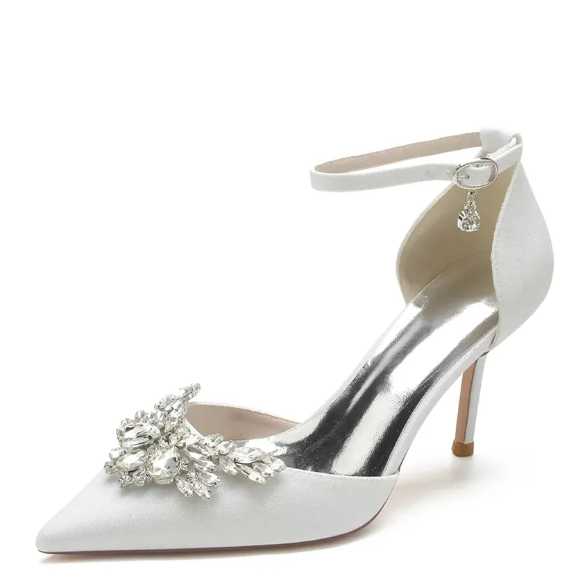 Funki Buys | Shoes | Women's Sequin Glitter Bridal Prom Stiletto