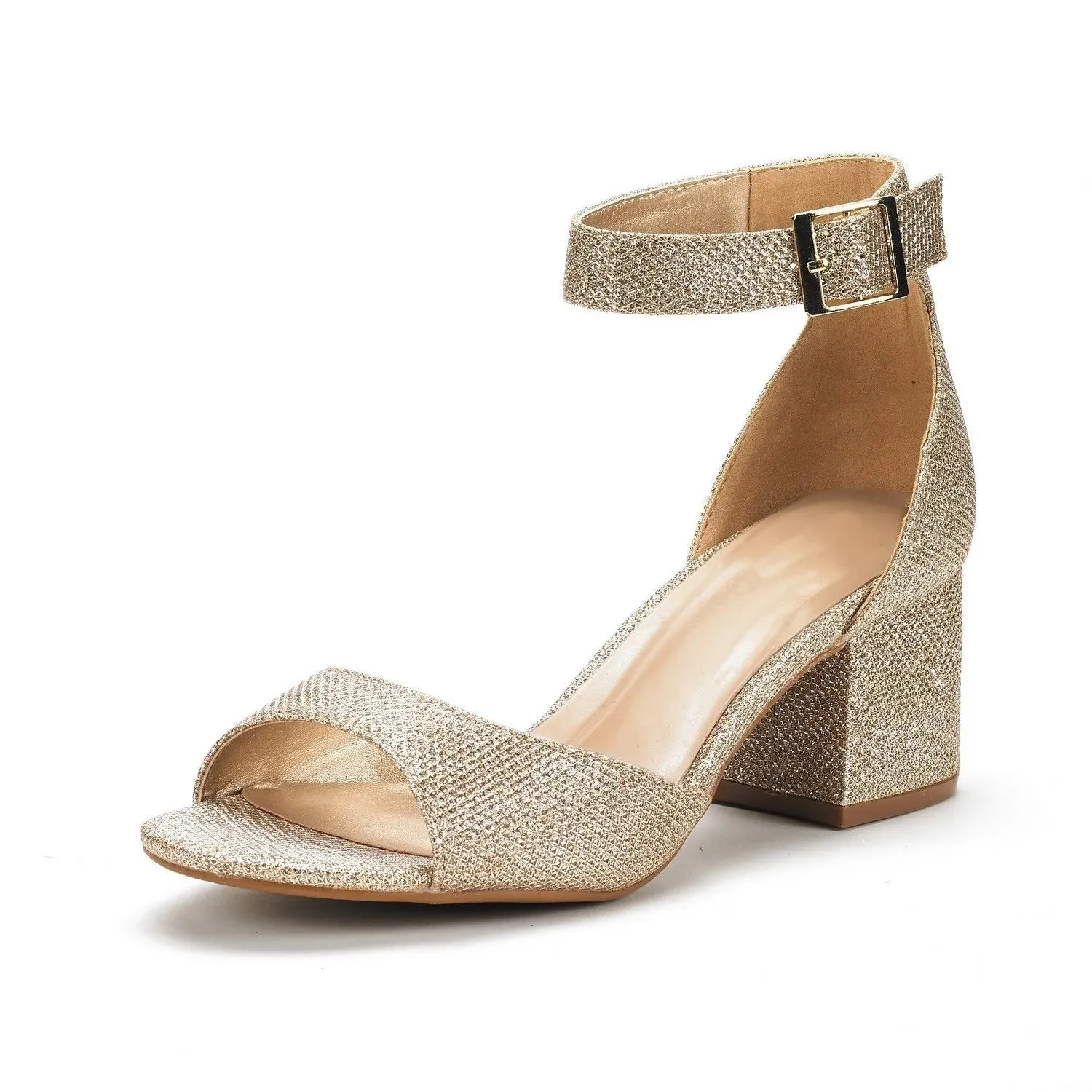 Funki Buys | Shoes | Women's Shimmery Gold Silver Sandals