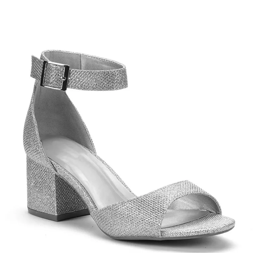 Funki Buys | Shoes | Women's Shimmery Gold Silver Sandals