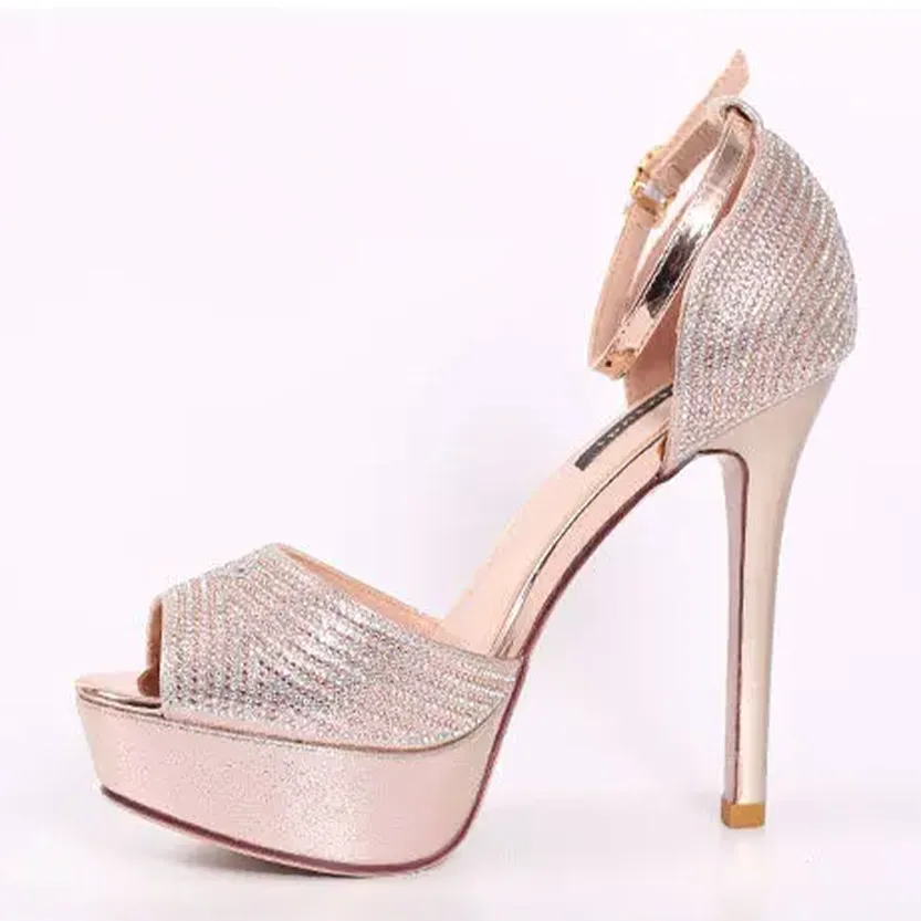 Funki Buys | Shoes | Women's Shimmery High Heel Stilettos