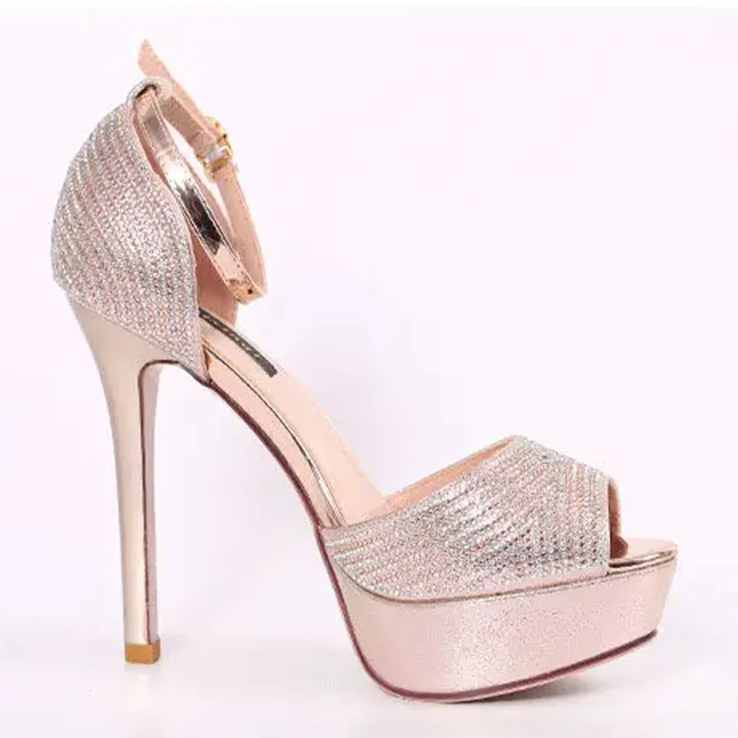 Funki Buys | Shoes | Women's Shimmery High Heel Stilettos