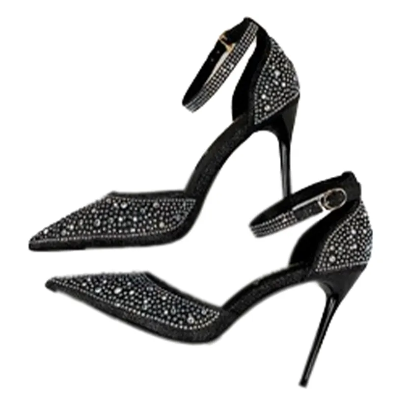 Funki Buys | Shoes | Women's Shiny Rhinestone Designer Heels