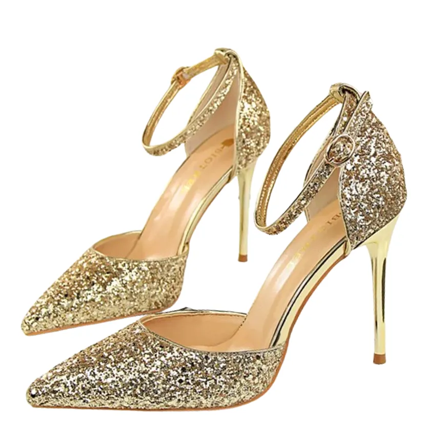 Funki Buys | Shoes | Women's Sparkly Glitter Wedding Sandals