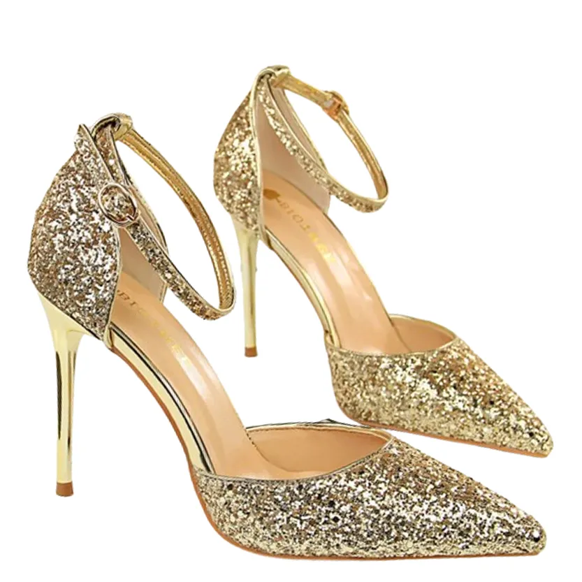 Funki Buys | Shoes | Women's Sparkly Glitter Wedding Sandals