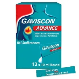 Heartburn, GAVISCON Advance Peppermint Suspension