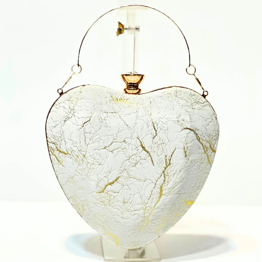 Heartfelt Marble Clutch