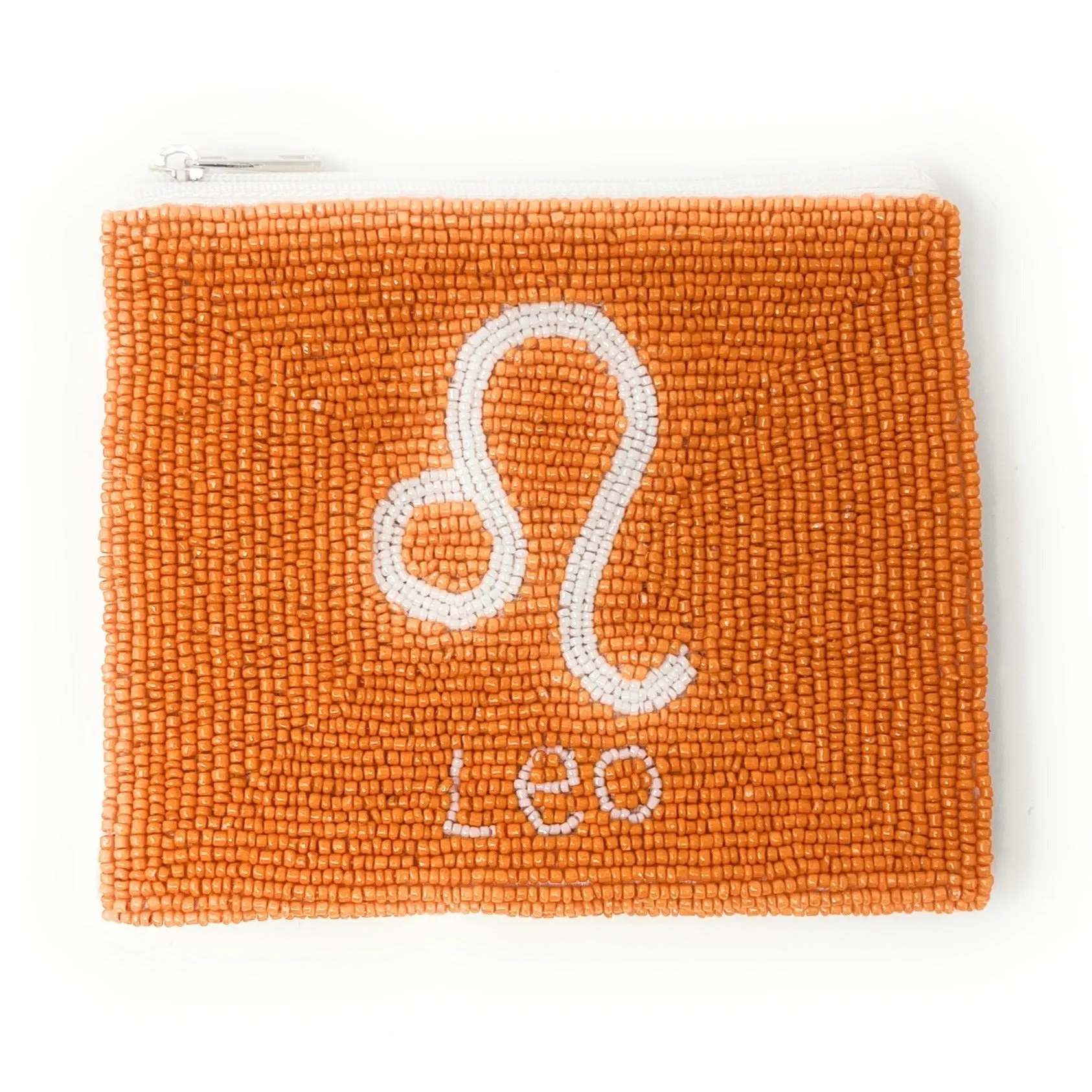 Leo Beaded Coin Purse