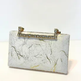 Marble Luxe Clutch