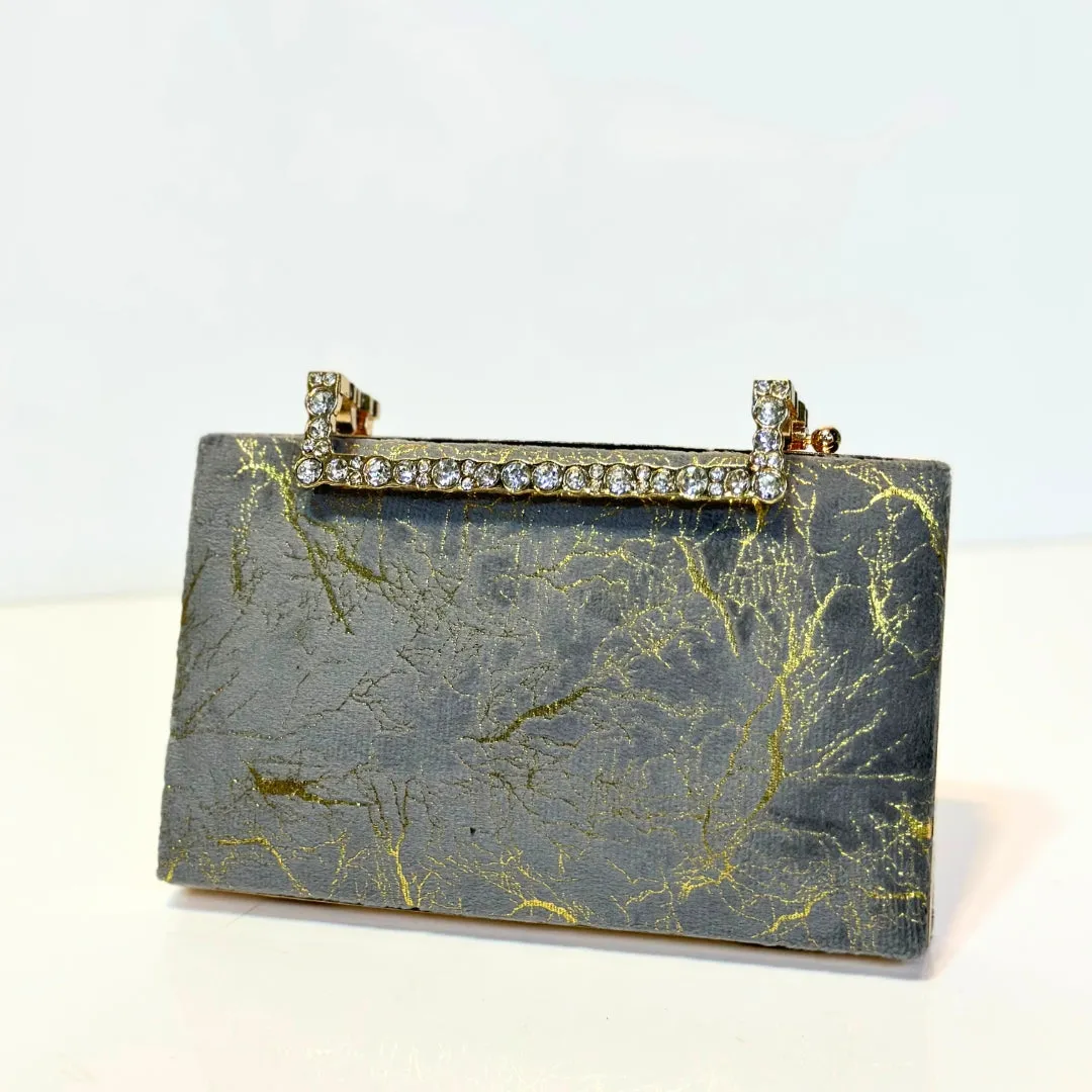 Marble Luxe Clutch