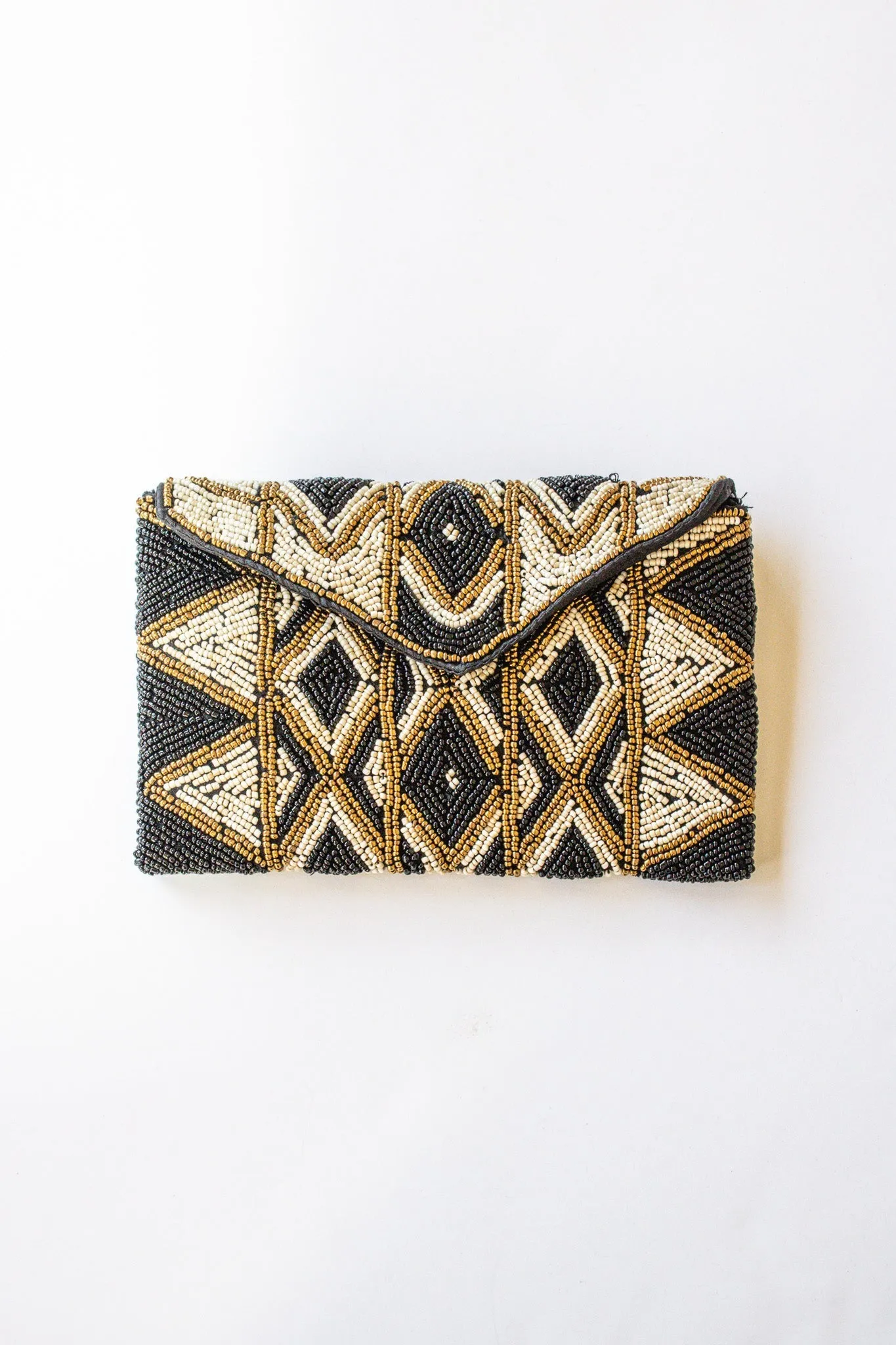 Mosaic Mantra Beaded Clutch