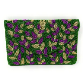 NOLA Hand Beaded Clutch Purse