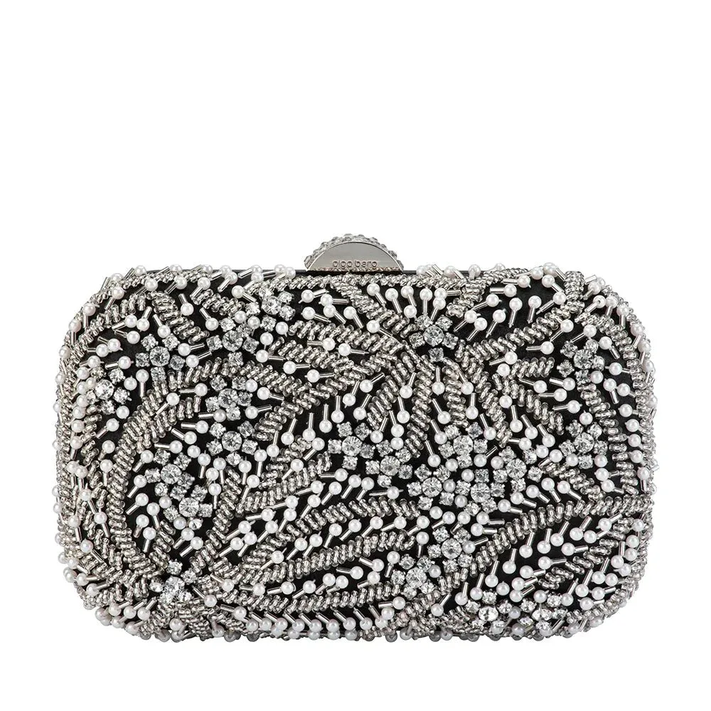 OB2127 GABRIEL ENCRUSTED CLUTCH