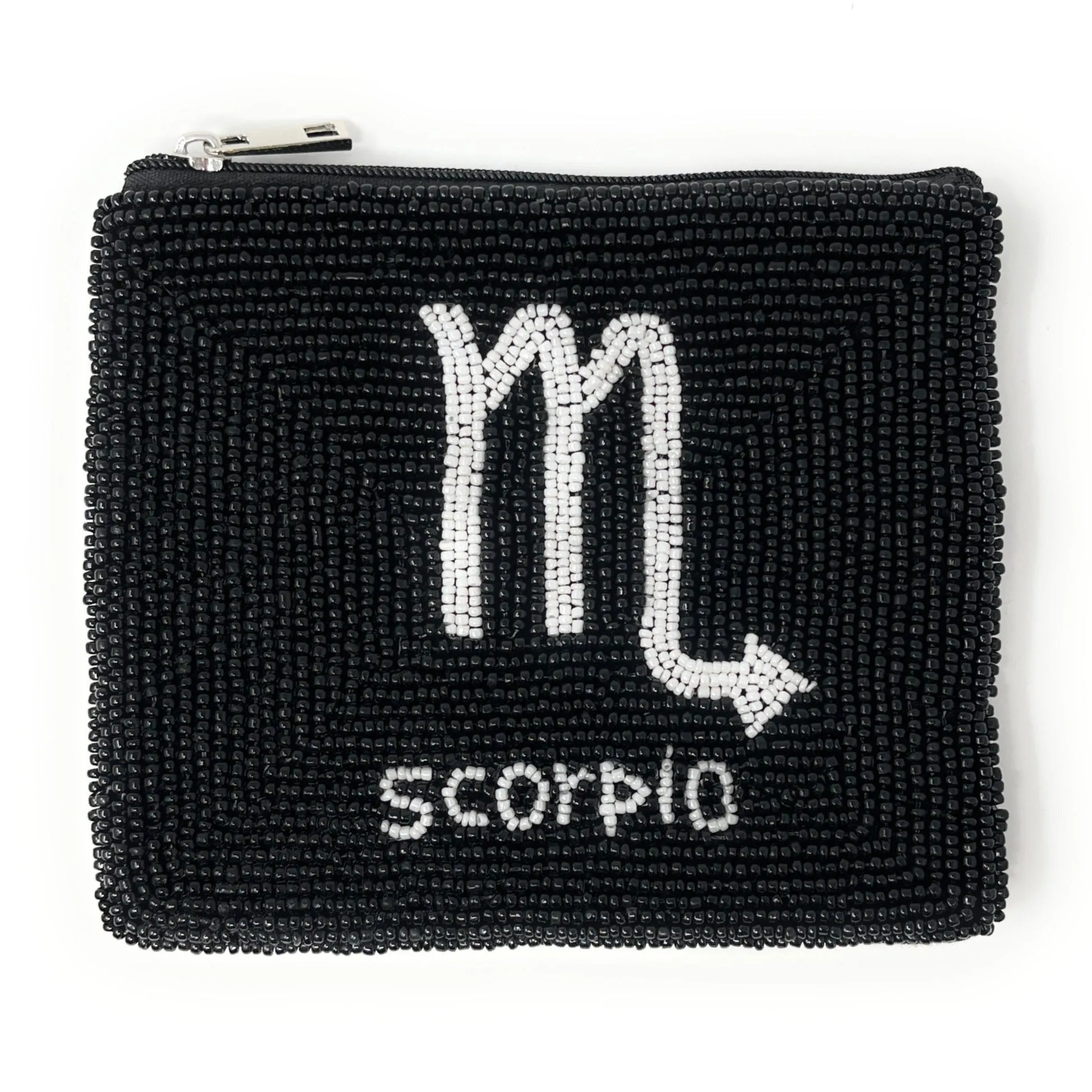 Scorpio Beaded Coin Purse